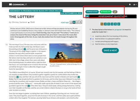 the lottery commonlit answer key pdf|CommonLit Answer Key For Students 2024 [FREE ACCESS].